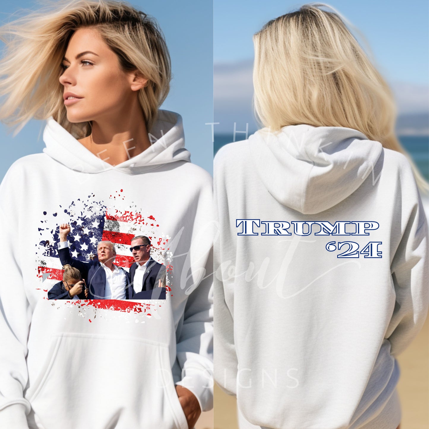 Trump Fight Hoodie Sweatshirt