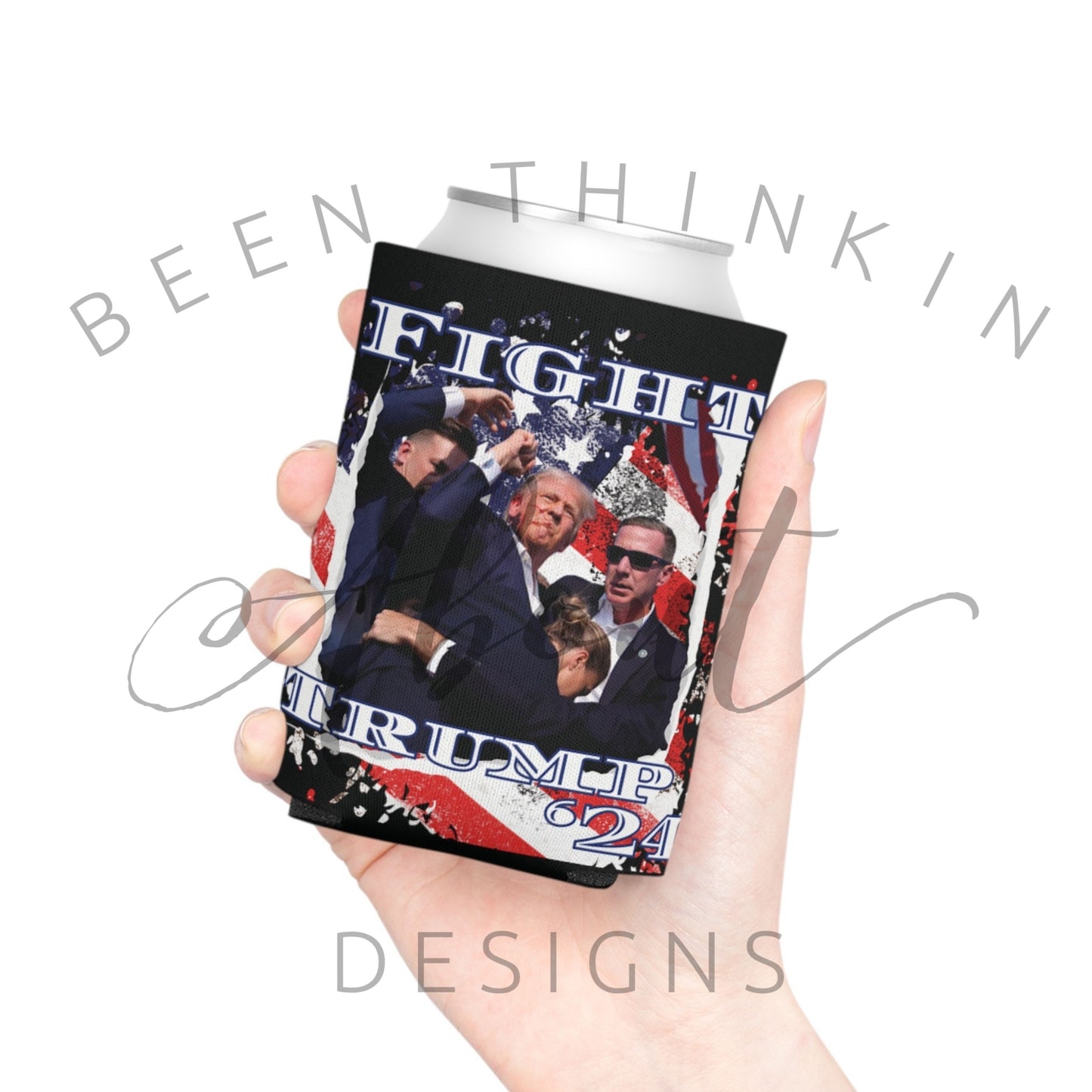 TRUMP RALLY “FIGHT” KOOZIE