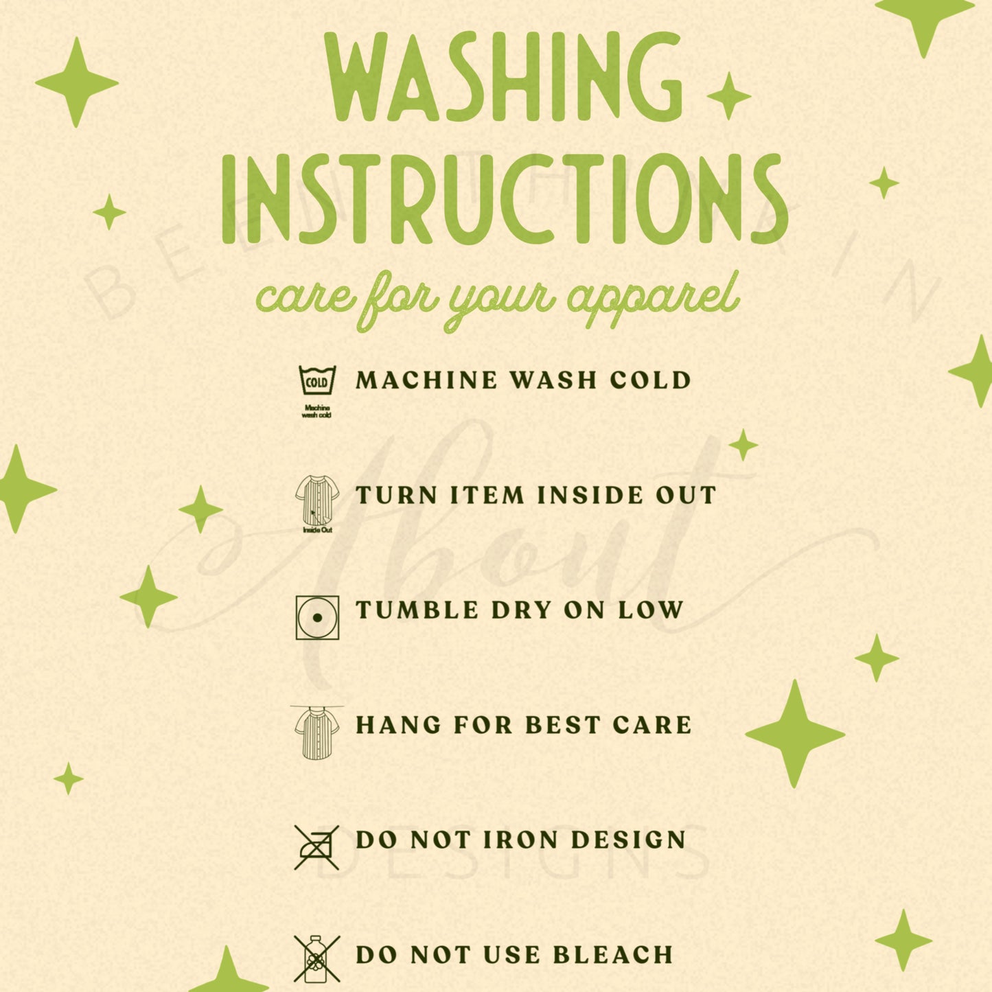 Bomb ass tattoo artist fitted tee washing instructions