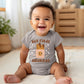 BUT FIRST CHURROS BABY BODYSUIT HEATHER GREY