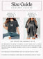 SENIORS / GRADUATE 2024 T SHIRT  SIZE CHART
