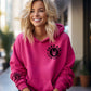 18500 BOMBASS LASH ARTIST HOT PINK HOODIE