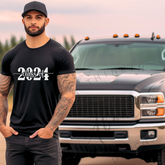 2024 SENIOR / GRADUATE TEE BLACK
