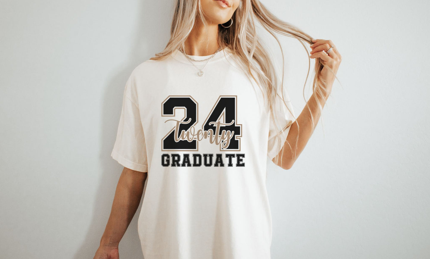 Senior/ Graduate 2024 ivory shirt