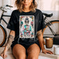 Mom Tarot Card funny skeleton Graphic Tee