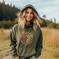 Tanned and Tatted Hoodie Drawstring Sweatshirt