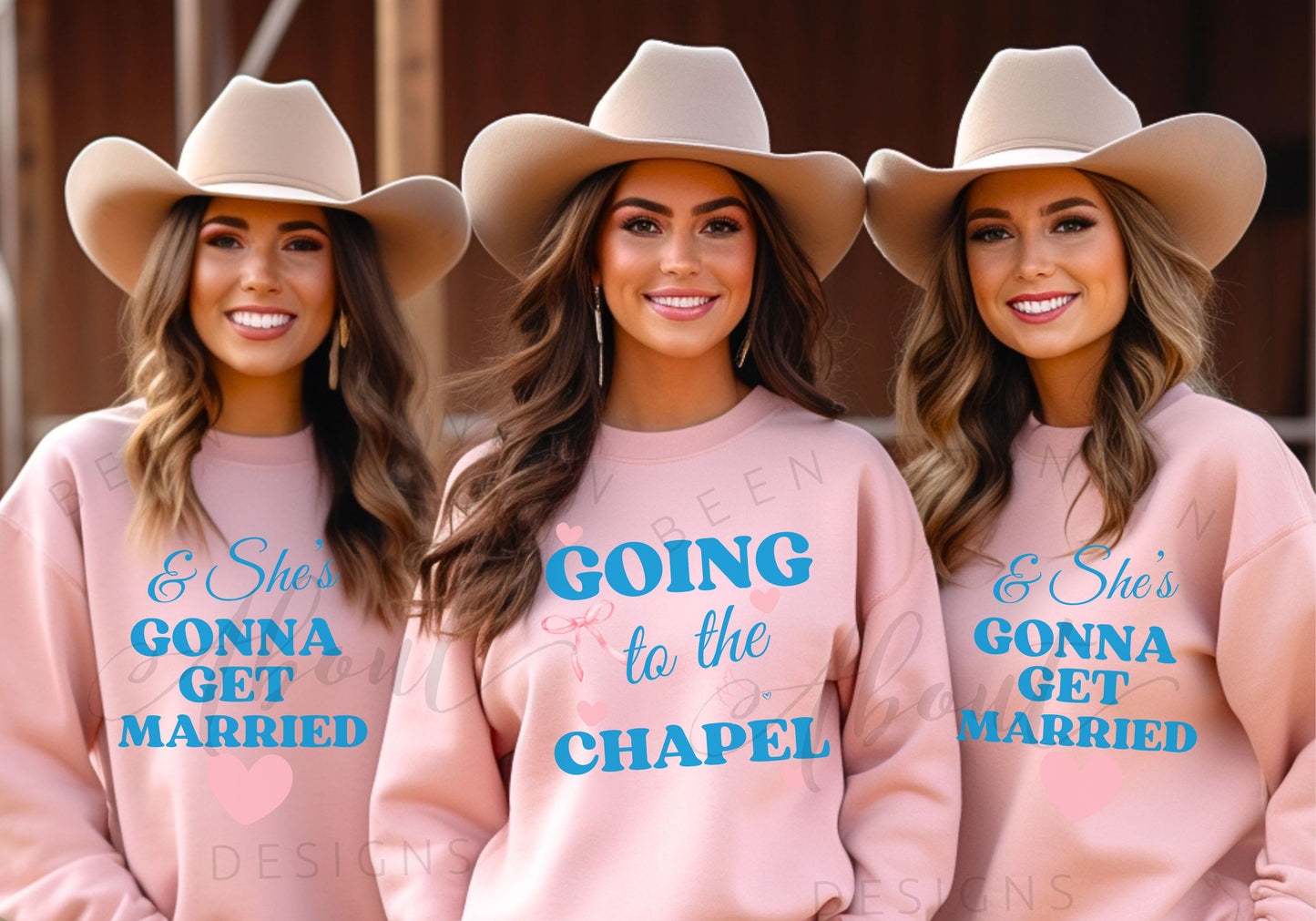 Going to the Chapel Sweatshirt- Bride