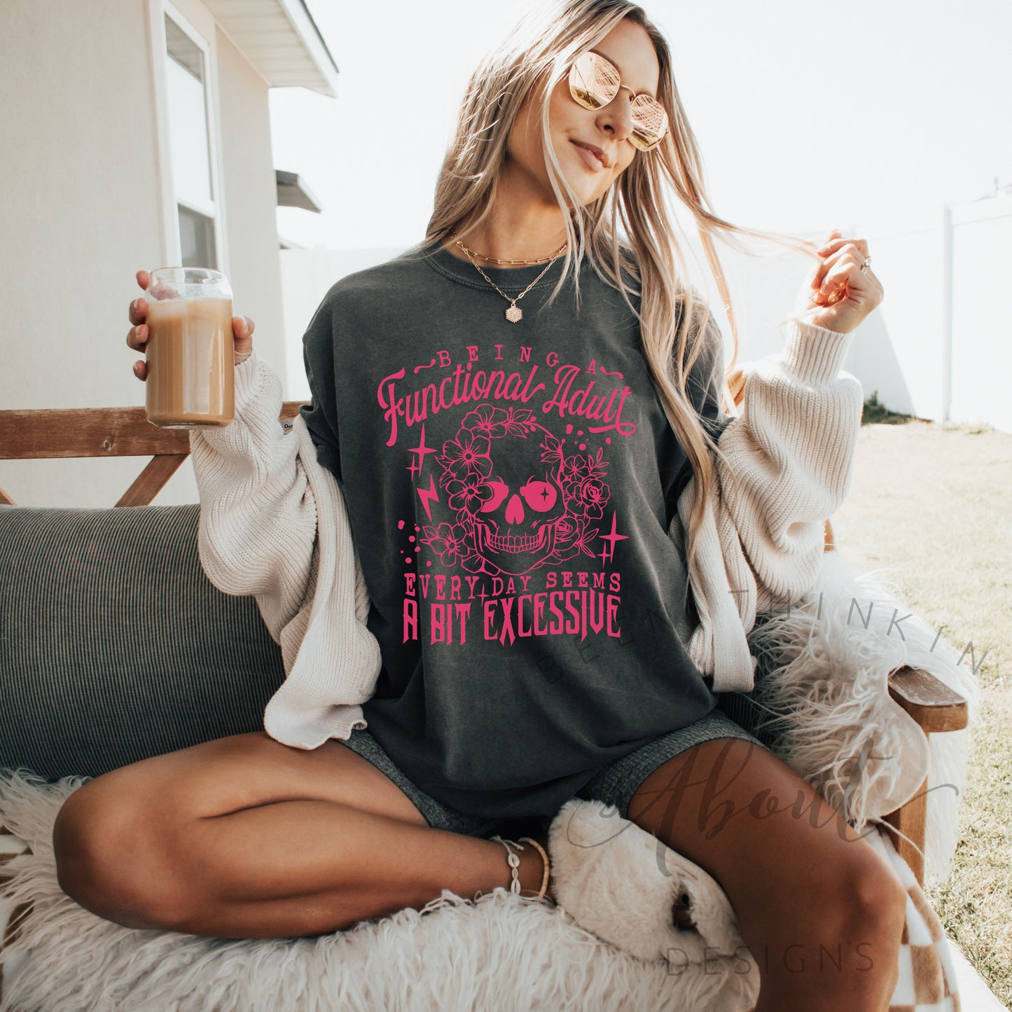 BEING AN ADULT EVERYDAY IS A BIT EXCESSIVE pepper