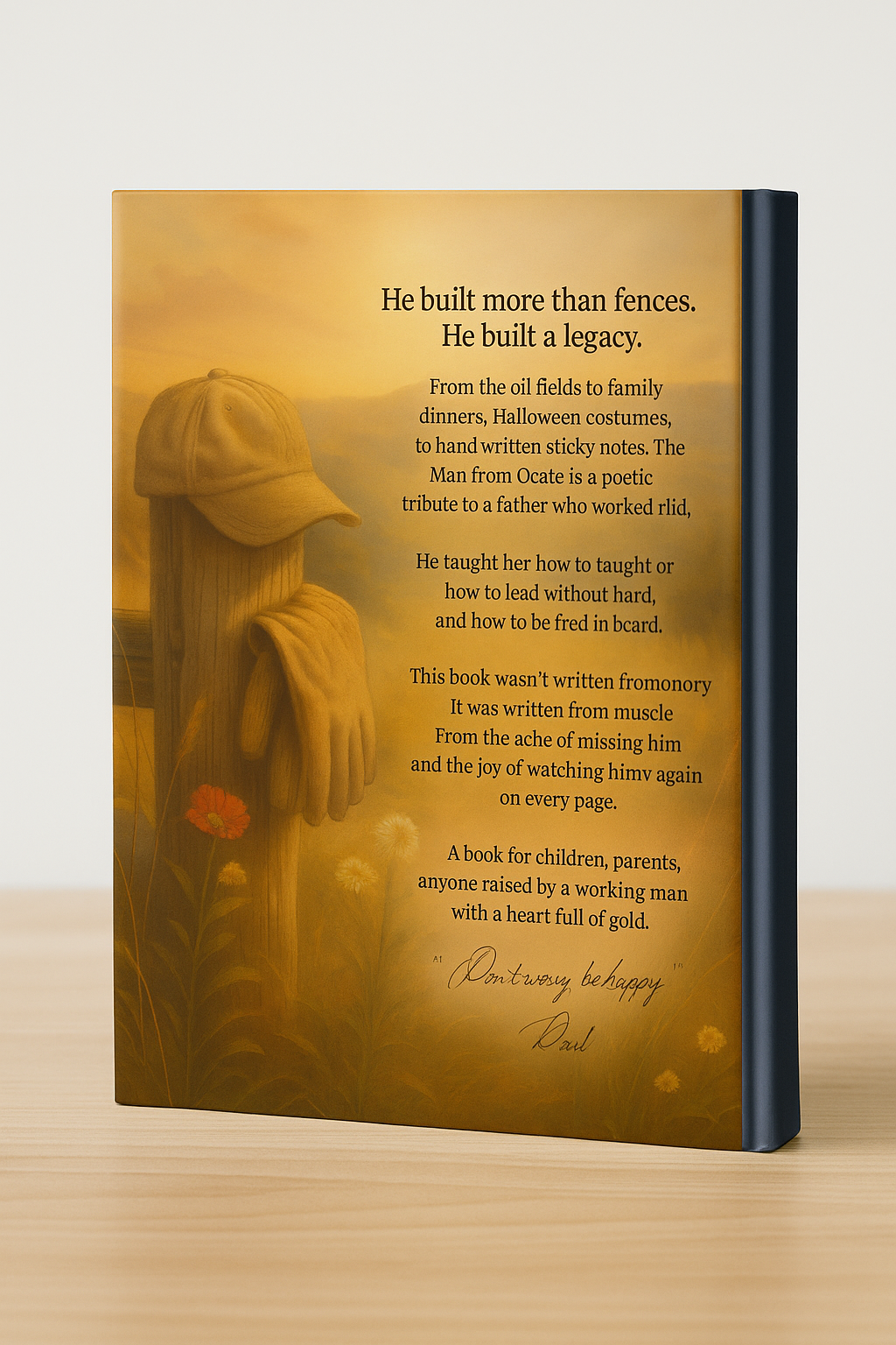 The Man From Ocate Hardcover Book