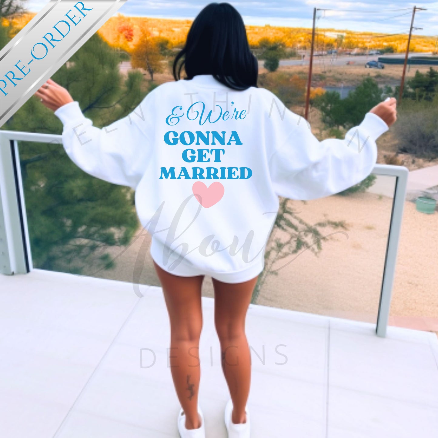 Going to the Chapel Sweatshirt- Bride