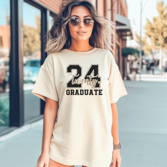 Senior/ Graduate 2024 ivory shirt