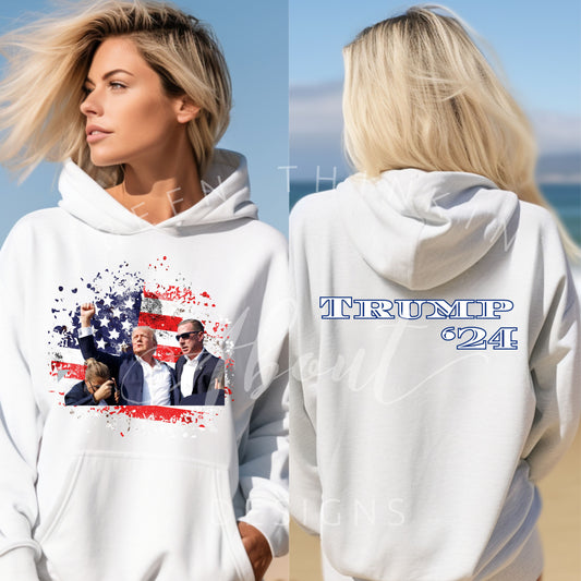 Trump Fight Hoodie Sweatshirt