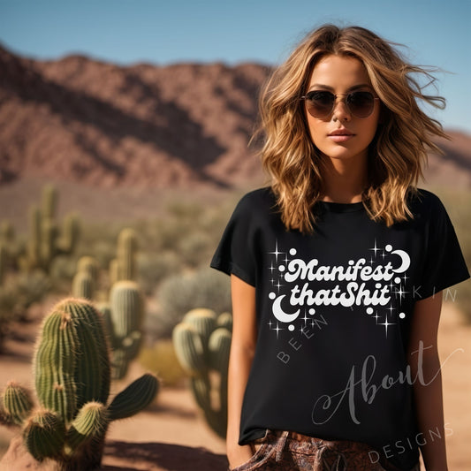 Manifest that shit black