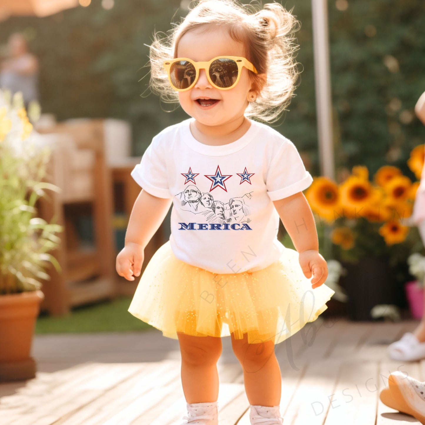 Merica Toddler Graphic Tee