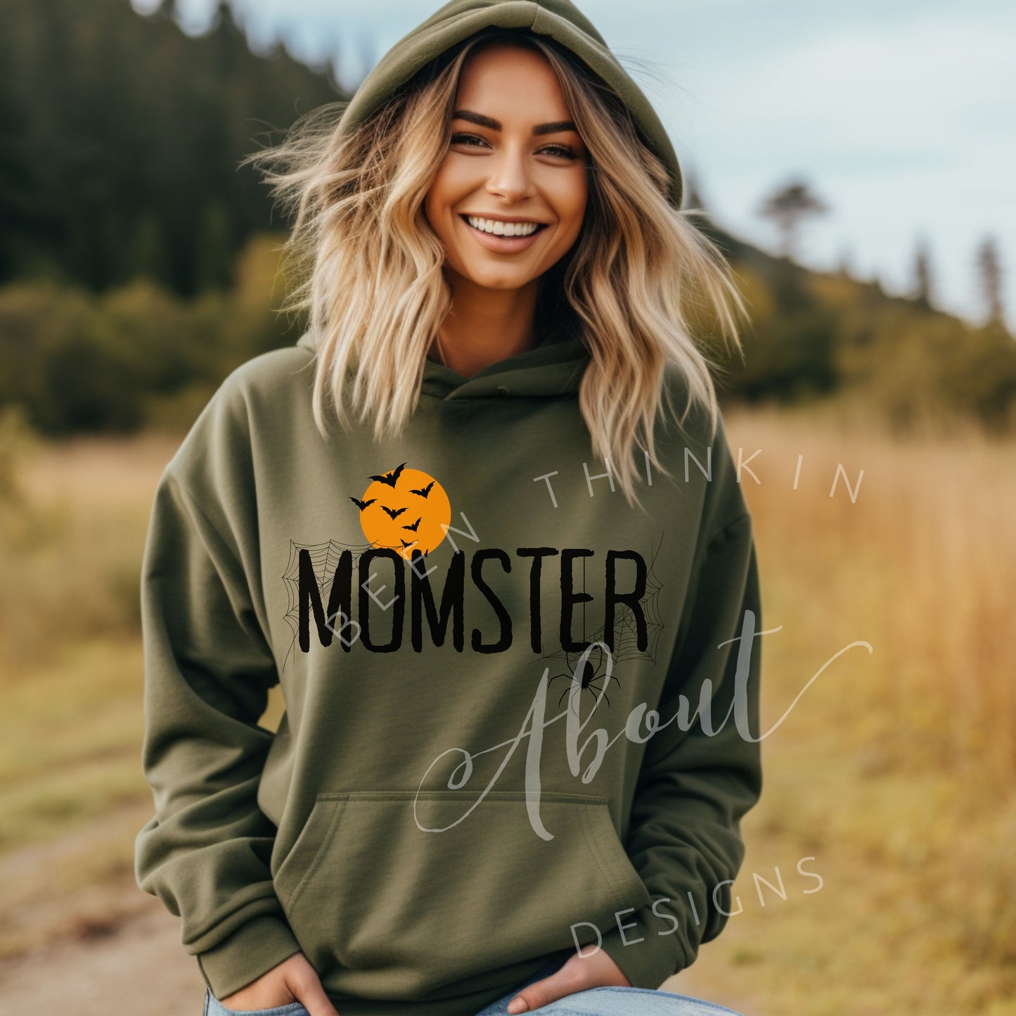 Momster Halloween Hoodie Sweatshirt