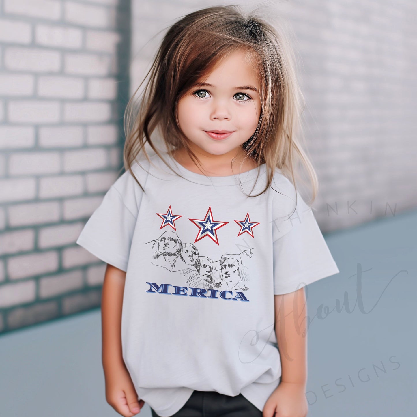 Merica Toddler Graphic Tee