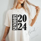 SENIORS / GRADUATE 2024 T SHIRT Ivory