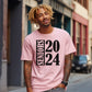 SENIORS / GRADUATE 2024 T SHIRT pink