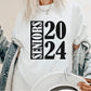 SENIORS / GRADUATE 2024 T SHIRT White
