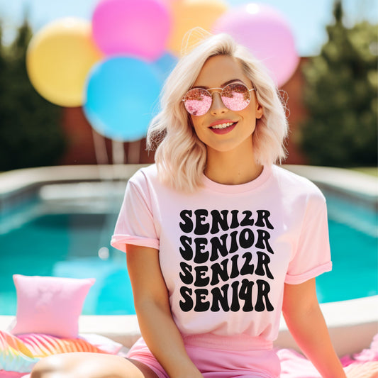 SENIOR 2024 T SHIRT Pink