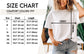 Senior/ Graduate 2024 shirt size chart