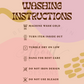 SENIOR 2024 T SHIRT Washing Instructions