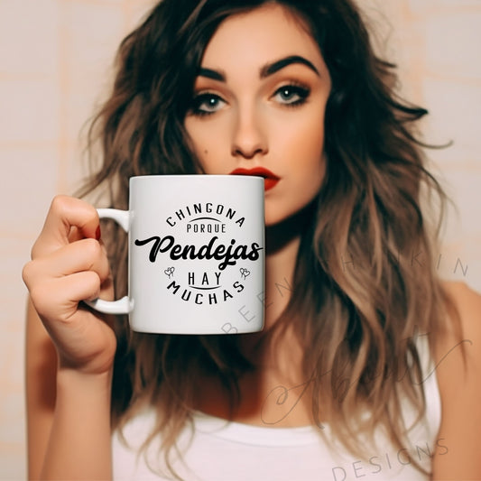 Chingona Porque Pendejas Hay Muchas Coffee mug