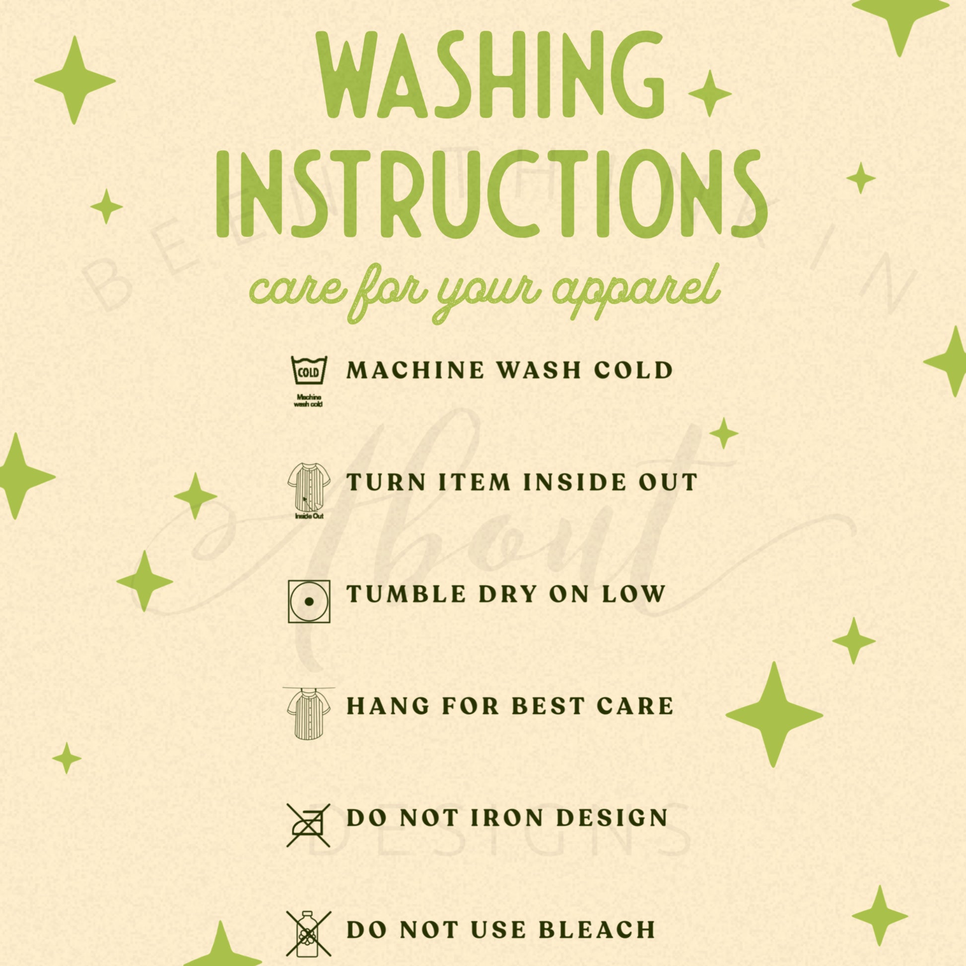 Bomb ass tattoo artist fitted tee washing instructions